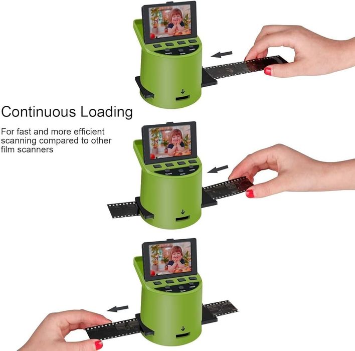 22-мегапіксельний сканер слайдів