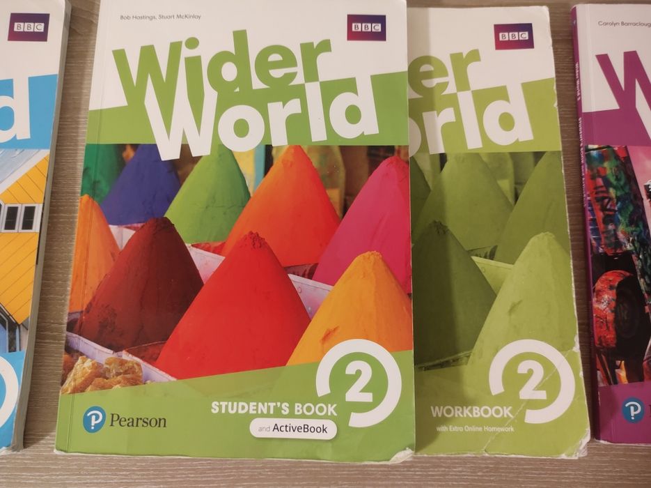 Wider World 1, 2, 3, student's book, work book, английский.