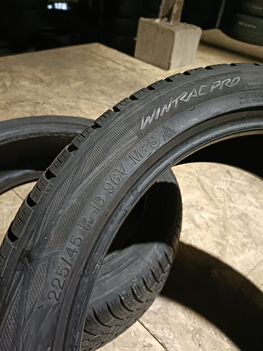 225/45r19 Vredestein Wintrac Pro z 2019r 6.5mm