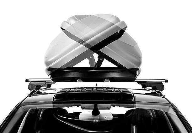 Box dachowy InterPack Traxer 6.6 czarny metalik Warszawa Ursynów Praga