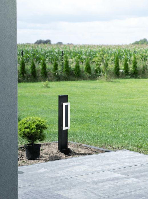 Nowoczesna Lampa ogrodowa BlackVeli 60cm niska