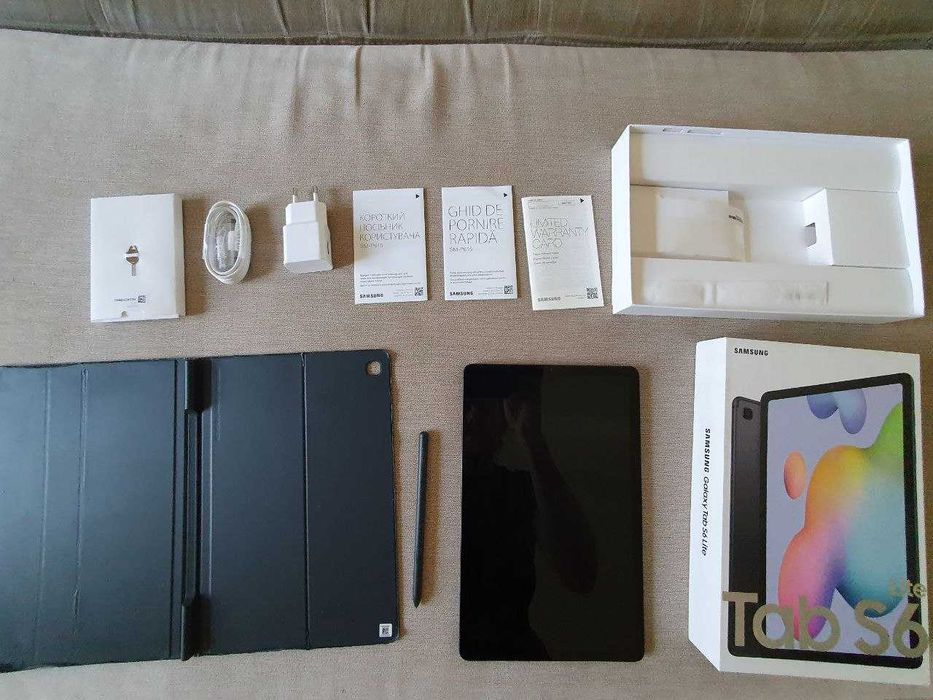 Samsung Galaxy Tab S6 Lite идеальное состояние полный комплект + чехол