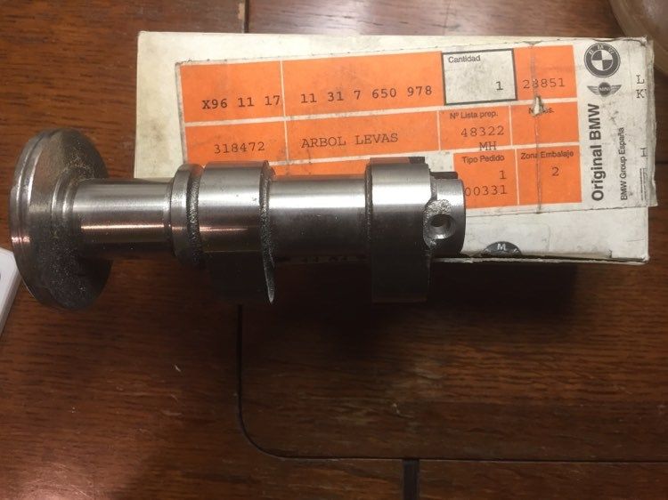 Arvore de cames para mota BMW - novo - original bmw