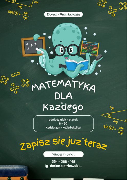 Korepetycje z Matematyki - skurecznie prosto bez stresu