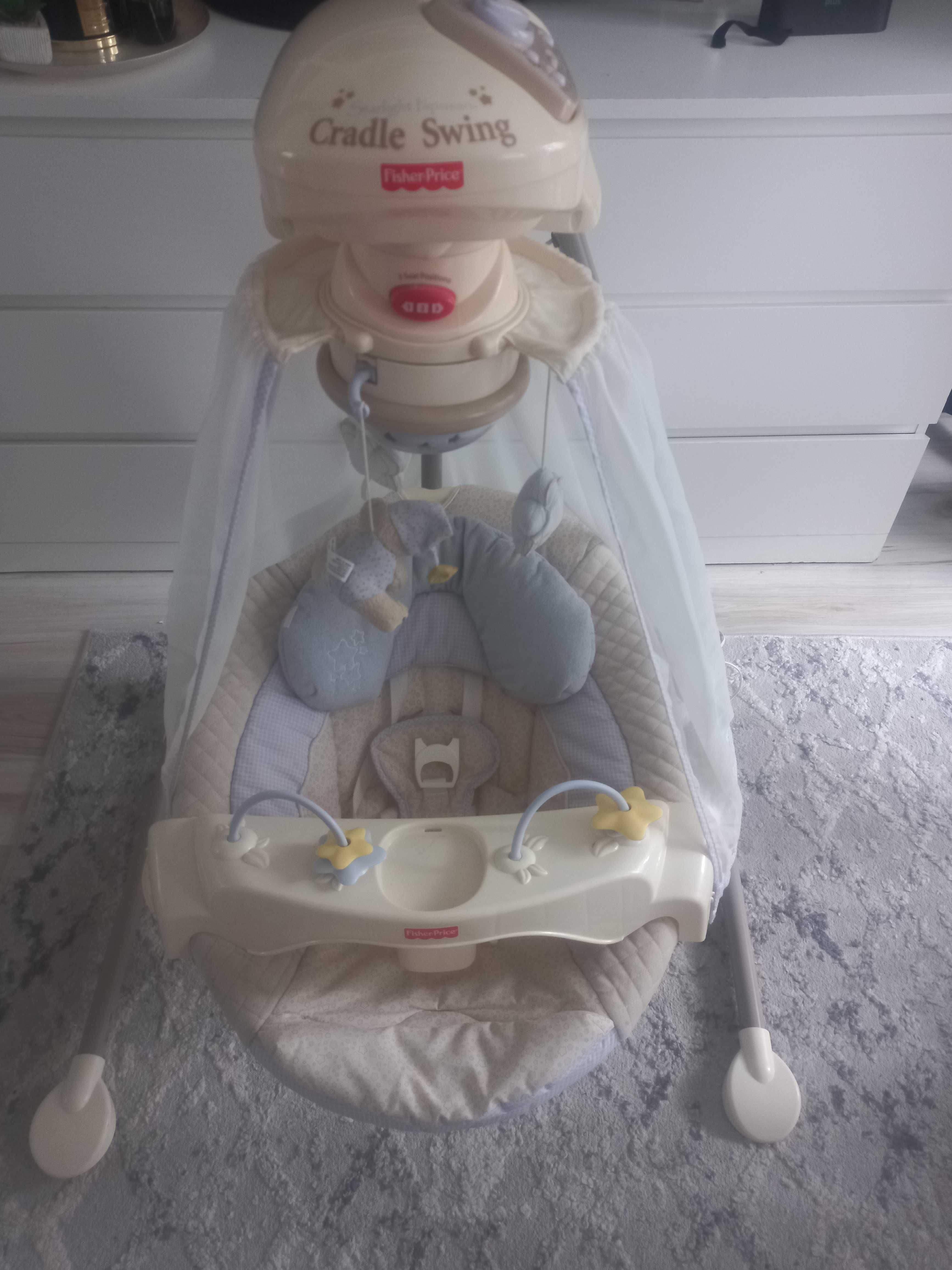 Bujak, kołyska , huśtawka Fischer Price Cradle Swing