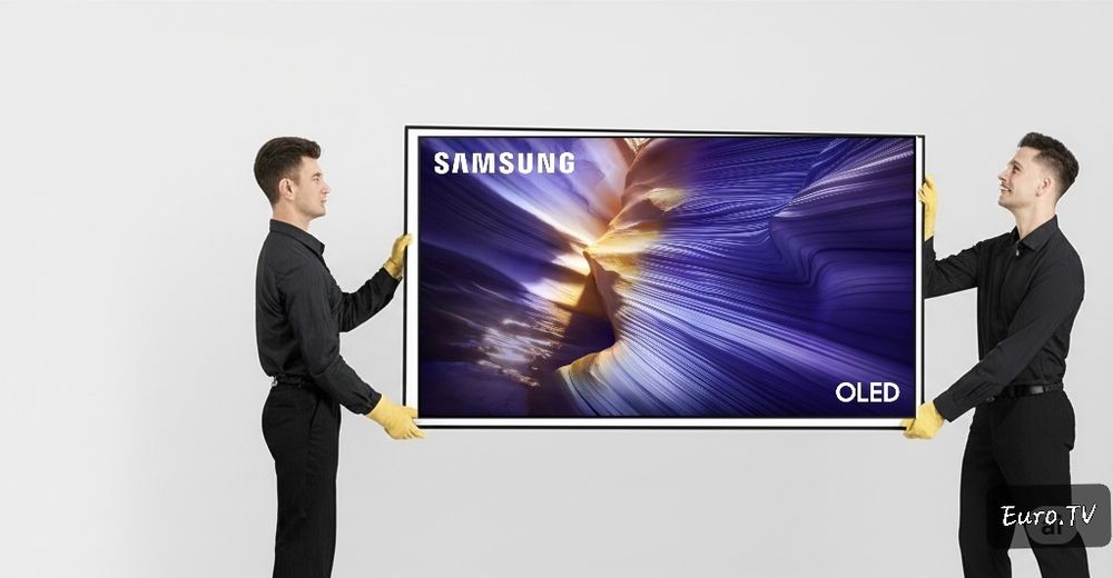 Телевізори Самсунг 2025р Samsung OLED  QE55S90FAEX /48-83 дюйми