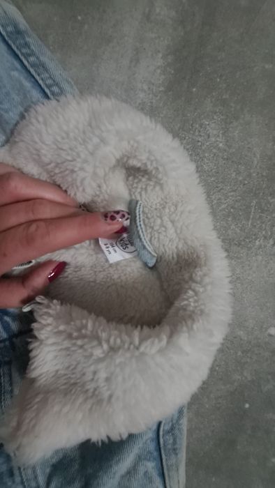 Kurtka dżinsowa ocieplana Pepco nowa rozmiar 134