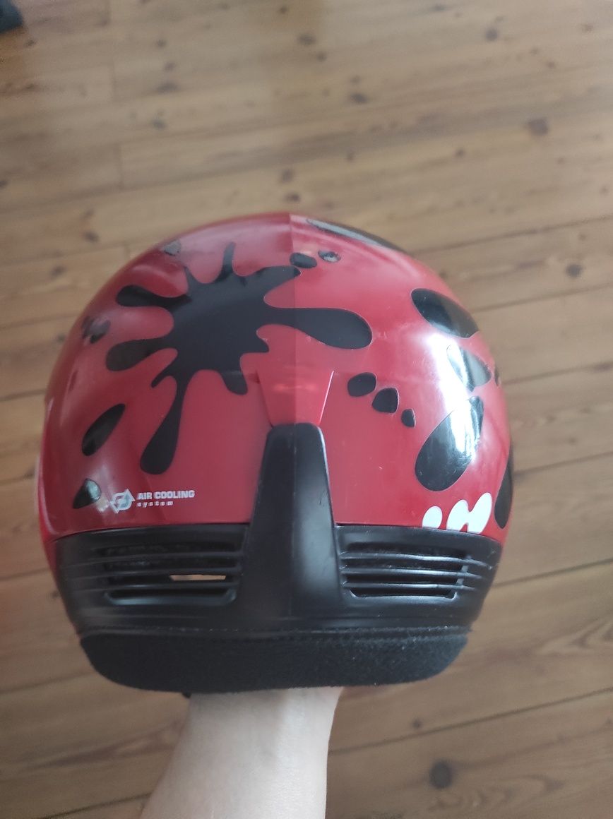 Kask narciarski dziecięcy M 52-55 Wed'ze Decathlon gratis kominiarka