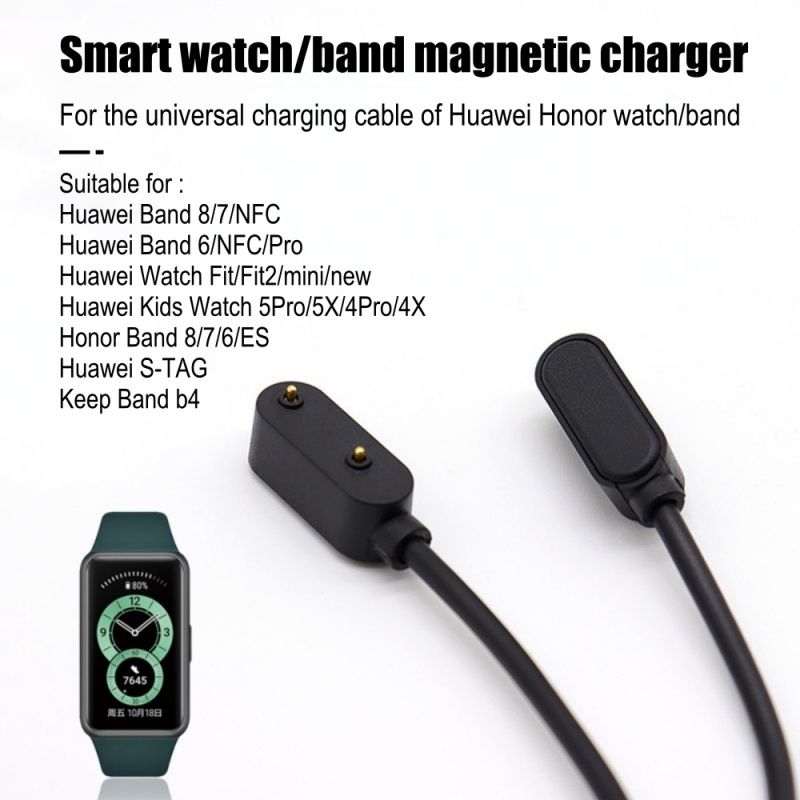 USB Кабель зарядный для Huawei Band 8 6 7 Watch Fit Xiaomi mi band