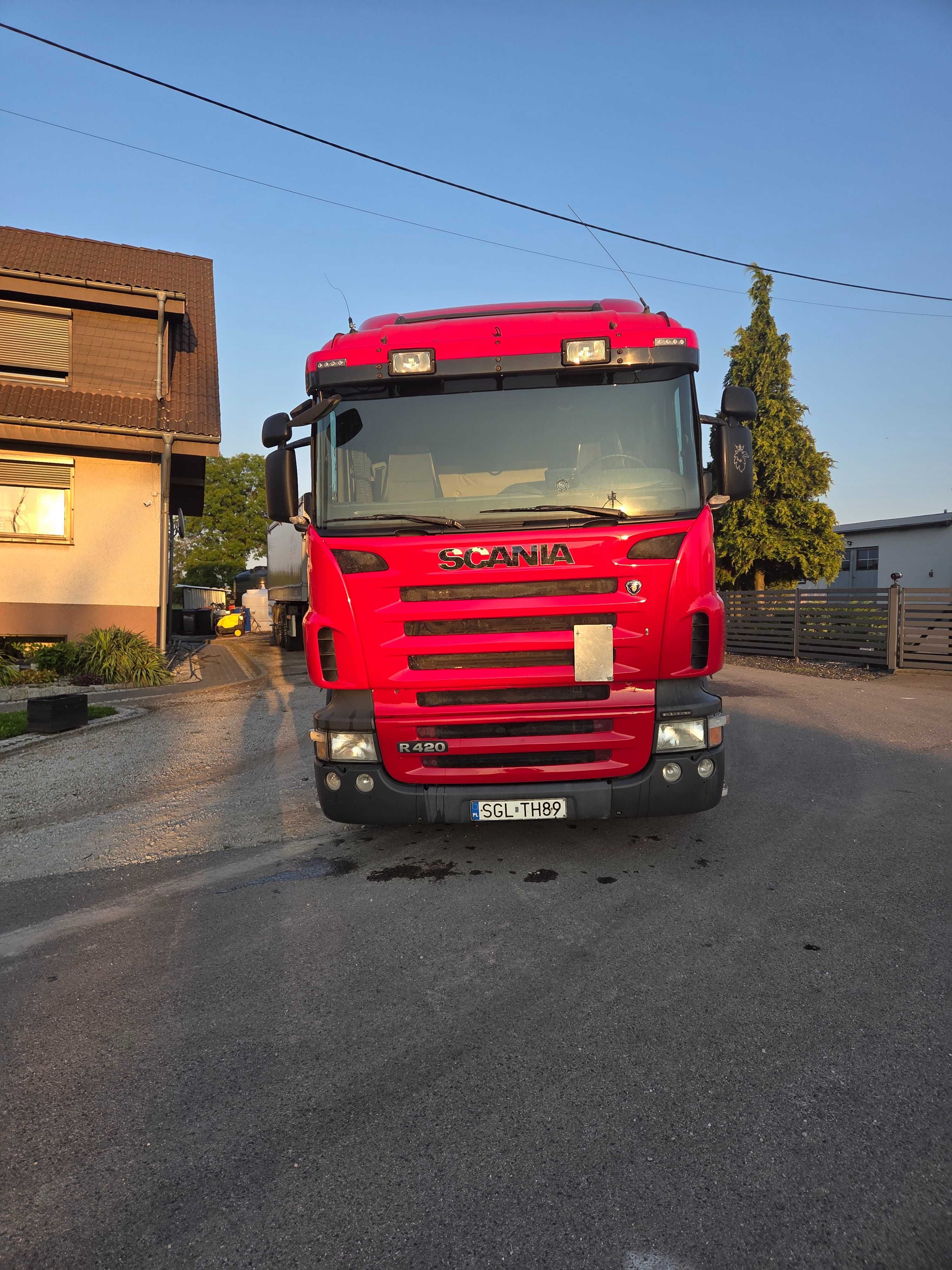 Scania R420 z hydrauliką