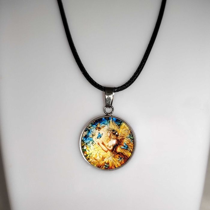 N164 Naszyjnik Wróżka Handmade