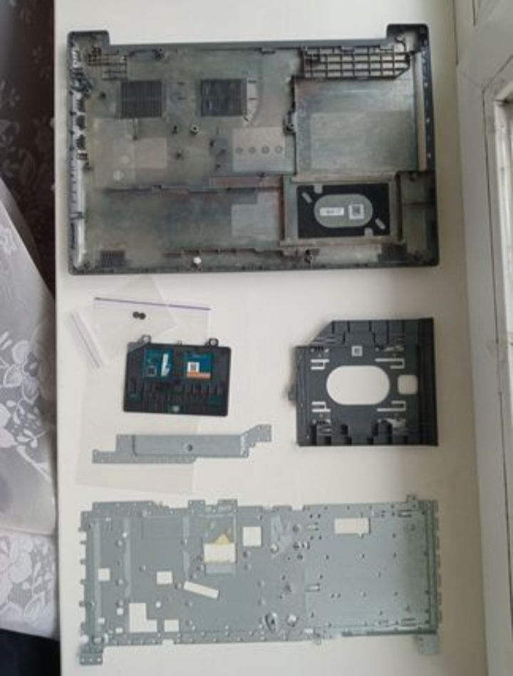 Клавиатура клавиши кнопки клавіші леново Lenovo поддон топкейс тачпад