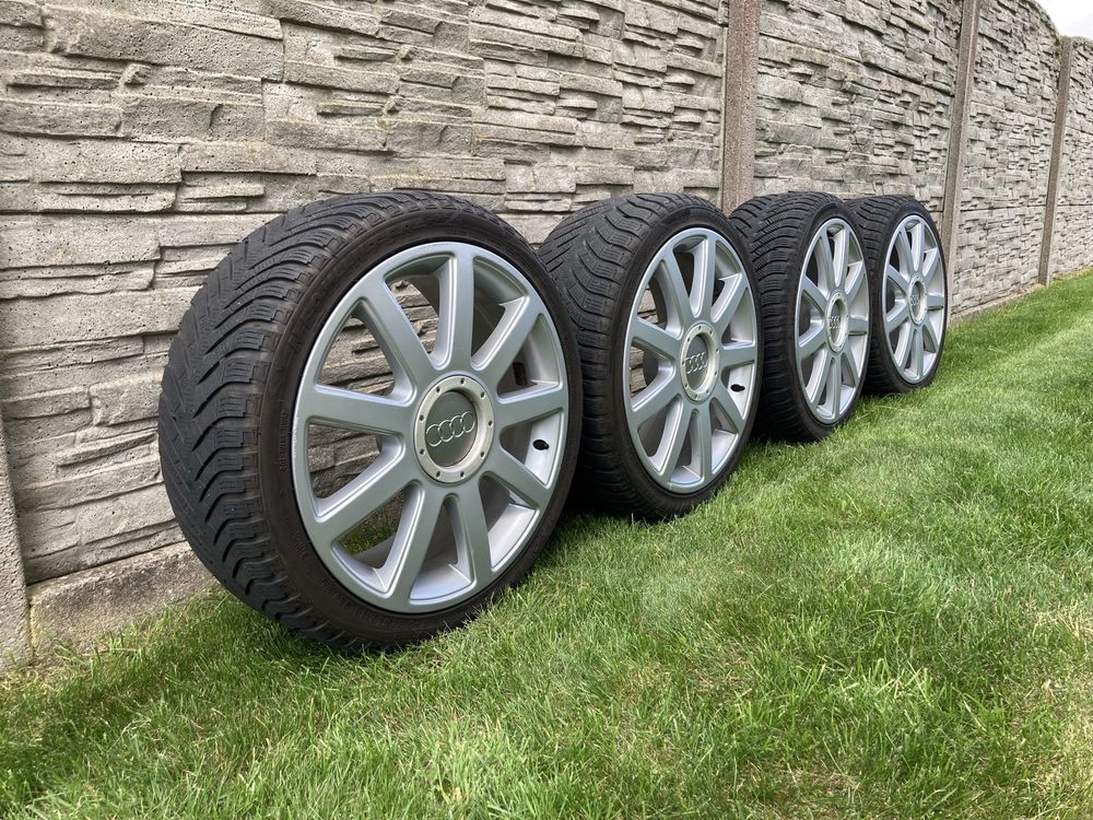 Audi s-line 5x100/5x112 18 cali+ opony 225/40