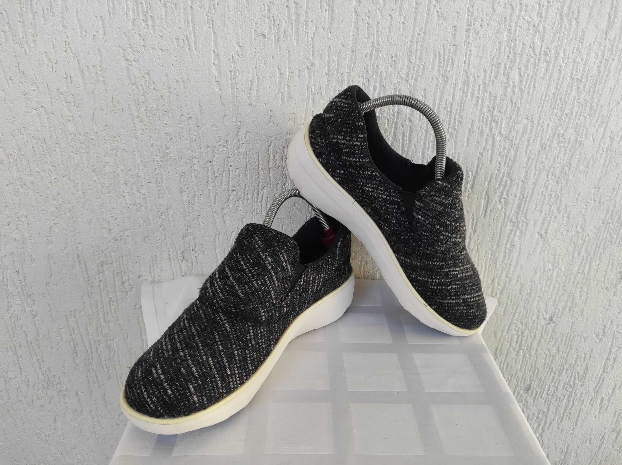 Брендовие текстильние мокасини FitFlop р.38.5.