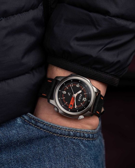 Polski zegarek męski Nadir Vespera automatyczny 3 wersje kolorystyczne