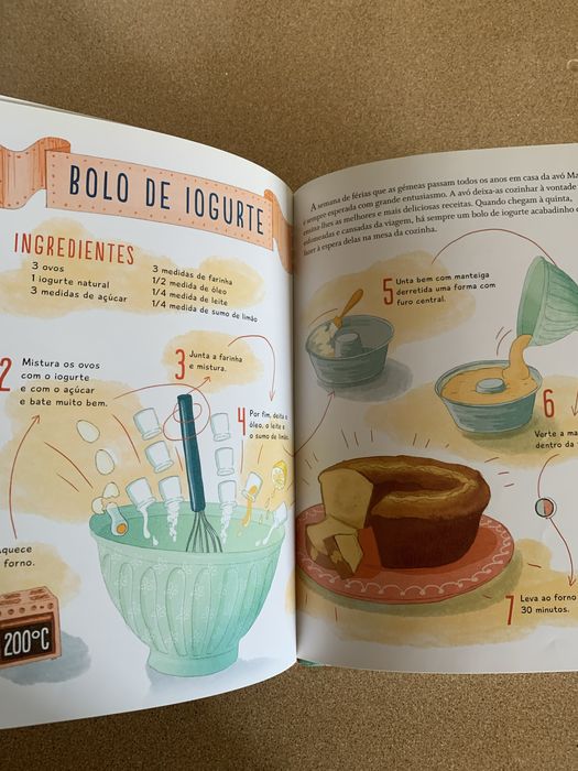 Livro de receitas das Gémeas Enid Blyton