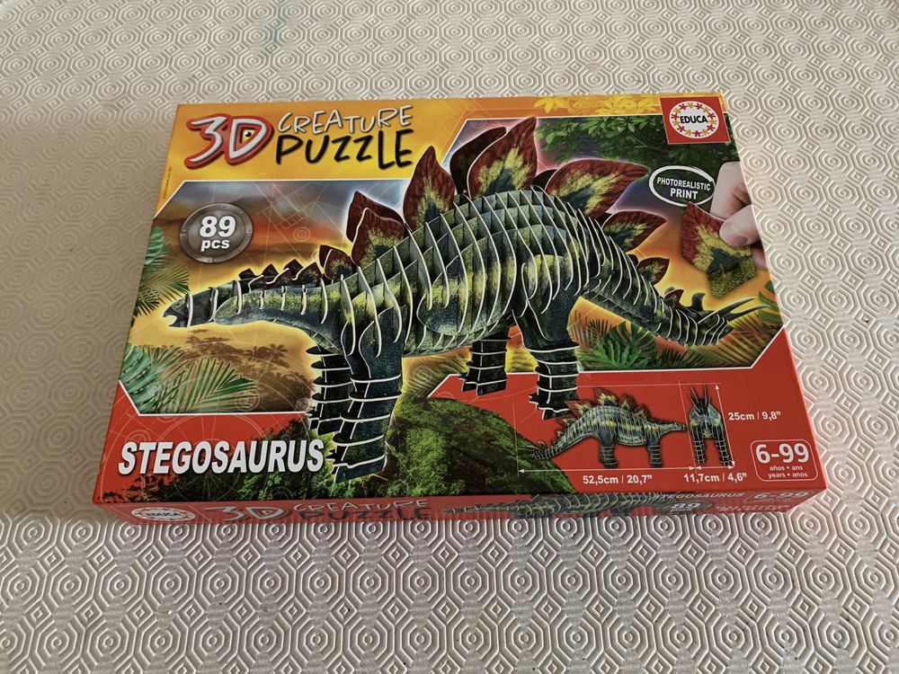 Puzzle 3D dinossauro