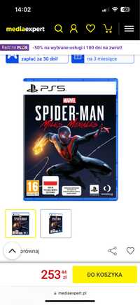 Gra PS5 Spiderman