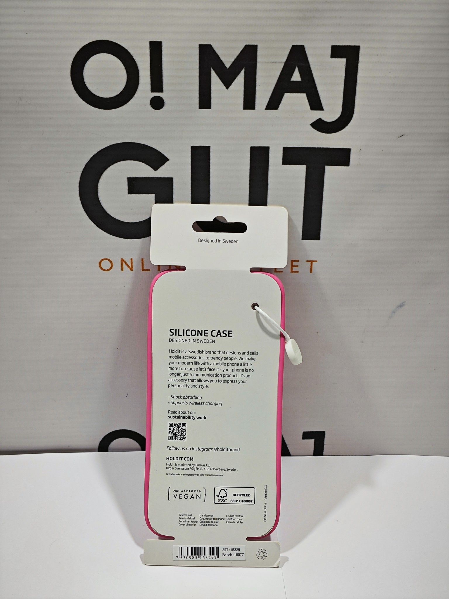 Etui Do Iphone 12/12 Pro Holdit Silikonowy Case Różowy