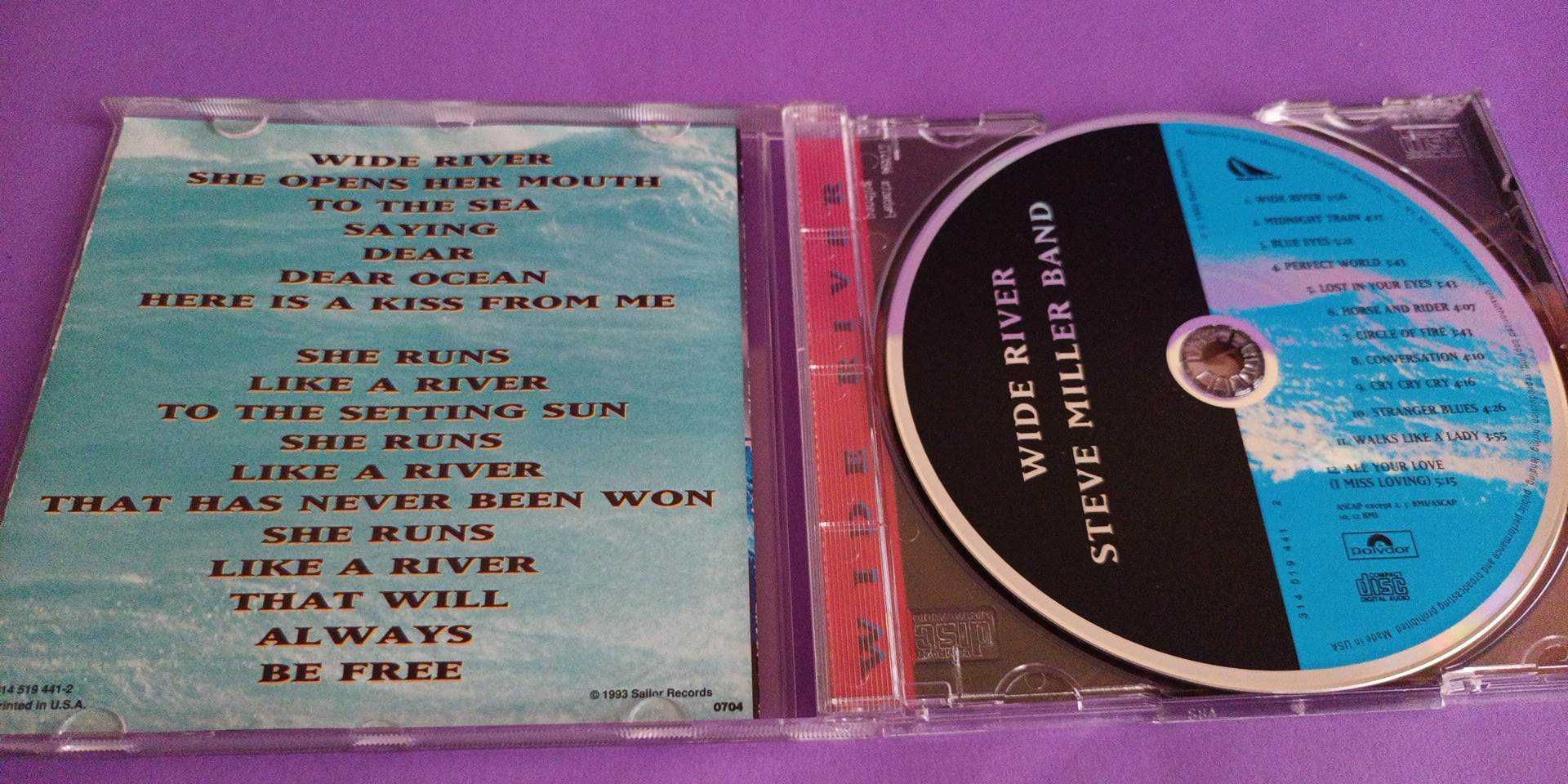 Steve Miller Band – Wide River , CD USA 1993