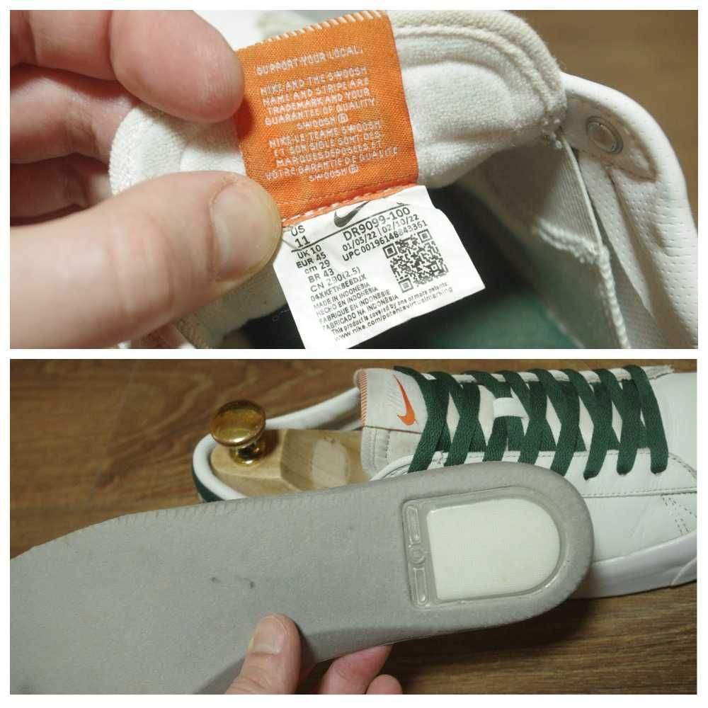 Кеды Nike blazer low 77 jumbo оригінал 45 розмір скейтбординг