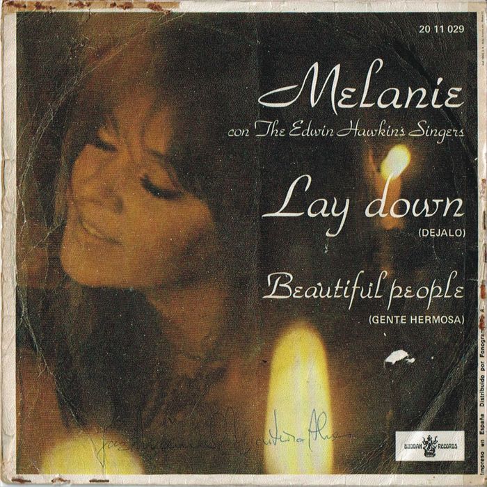 Melanie - Lay down - Buddah Records 1970- Disco EP 45 rpm -