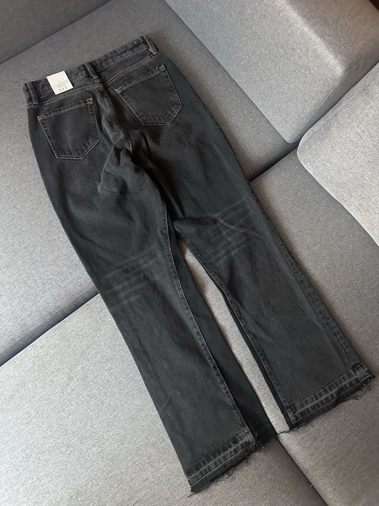 Zara x Balenciaga flared zip jeans кльош зара флейред джинси archive