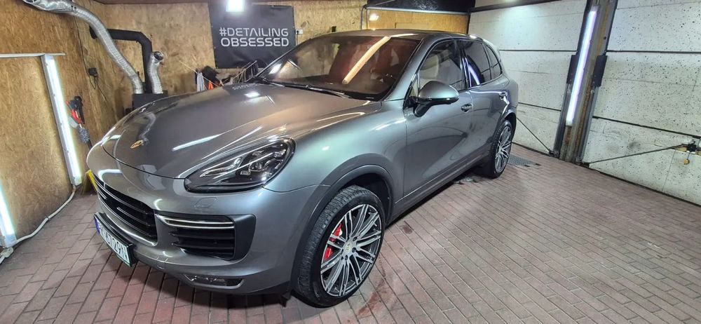 Porsche Cayenne PORSCHE CAYENNE TURBO 2017 Jak nowe FV23% salon Polska