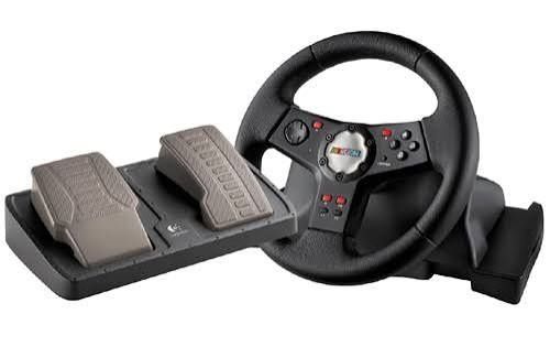 Игровий руль logitech formula vibration feedback wheel
