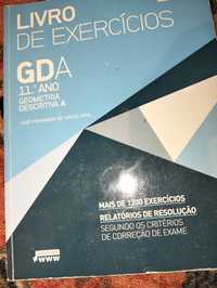 Caderno de exercícios de geometria descritiva A 11° ano - (vendo mais)