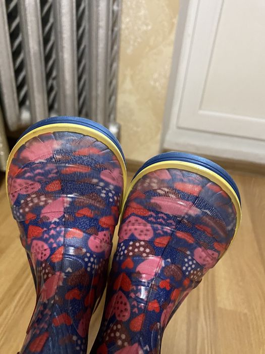 Гумові чоботи для дівчинки