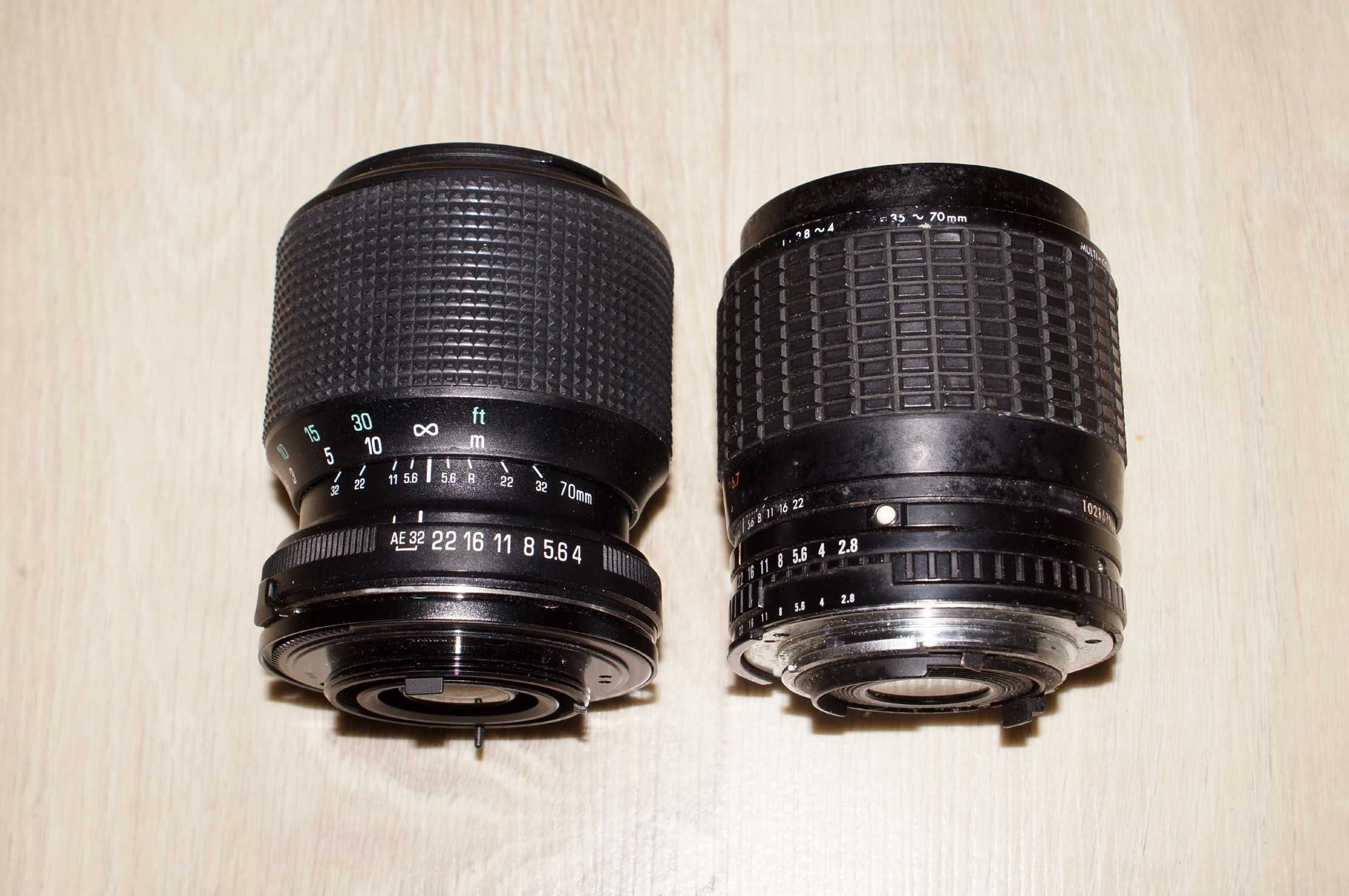 Canon FD 35-105 + Sigma 35-70 f/2.8-4 под ремонт 5 штук