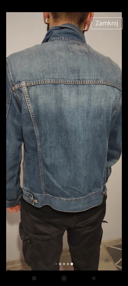 Kurtka katana jeans oversize Sisley M-L