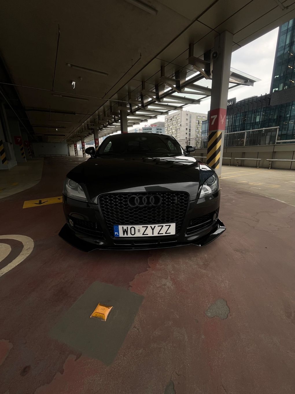 Audi TT Coupé BWA ALLBLACK projekt, orginał lakier, DSG automat, Maxton Design