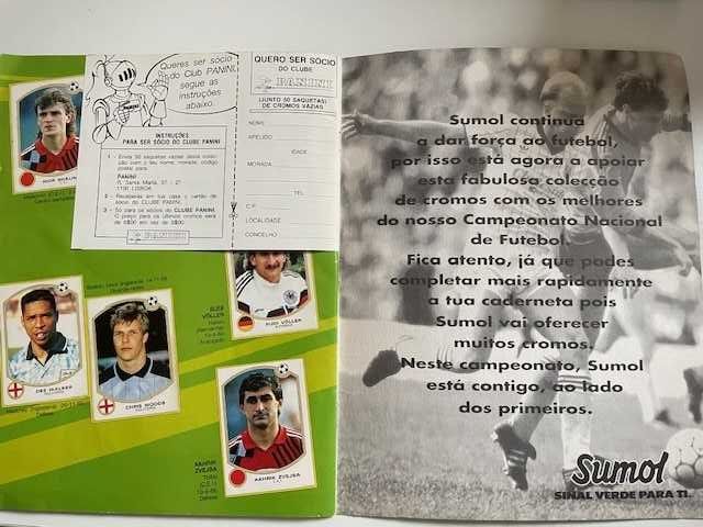 Caderneta 1992/1993 Panini - Estrelas do Campeonato