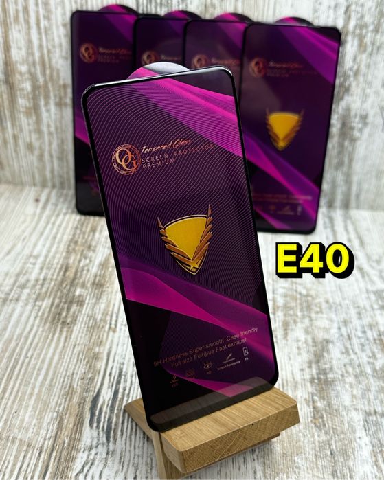 Стекло OG Purple на Motorola G04/ G24/ G24 Power и другие