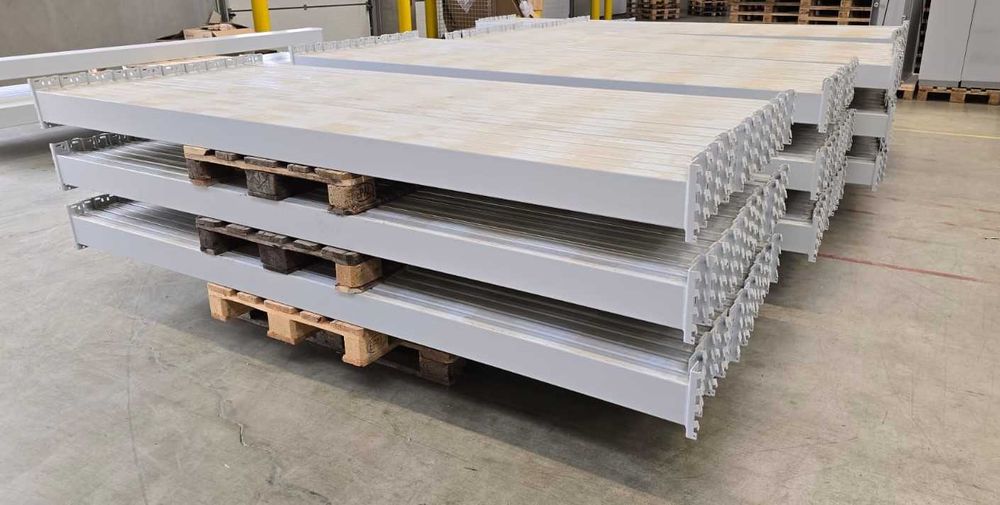 Regał paletowy Tegometall wys. 6,9m regał metalowy głębokość 110cm