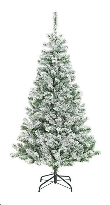 Arvores de natal verde nevada novas em caixa 210 com entrega