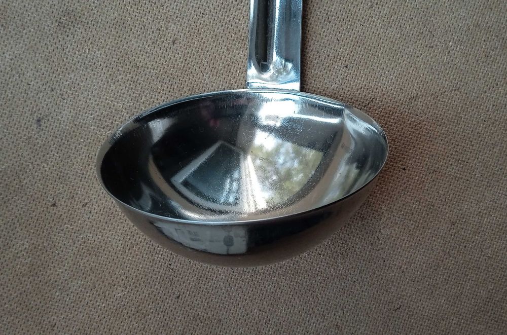 Половник кухонный столовый Нержавейка СССР 250 мл Нержавеющая сталь