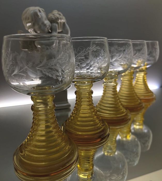 Бокали, фужери, хрусталь