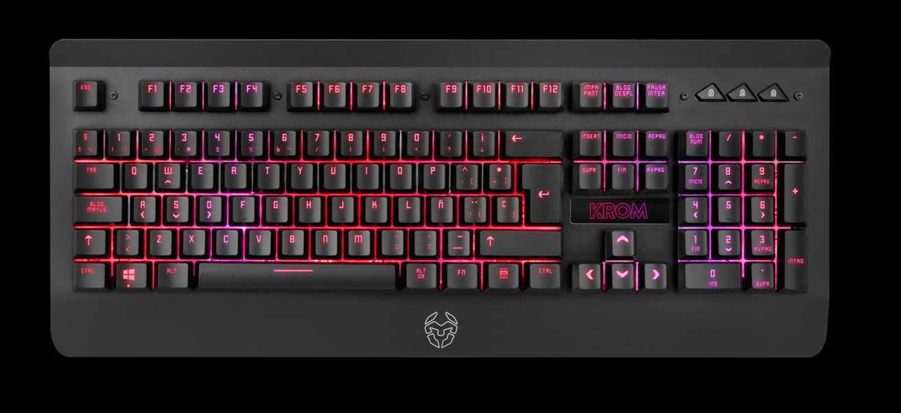 Teclado mecanico-Hybrid mechanical backlit keyboard