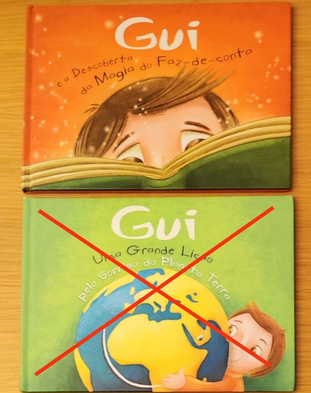 Colecção de livros do GUI