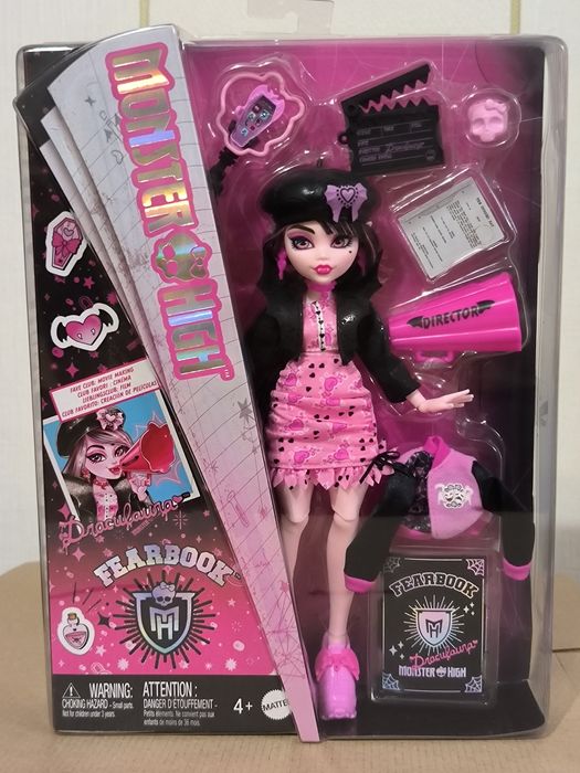 Monster High Fearbook Draculaurа Лялька Монстер Хай Дракулаура Книга
