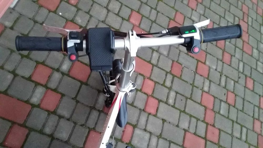 Электровелосипед алюминиевый складной WBLDDC 14 колеса 300W 48v 16AH.