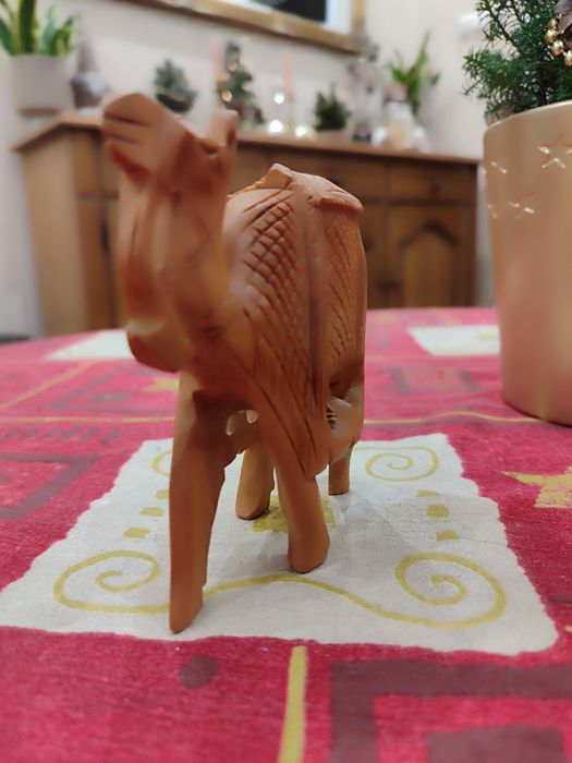 Wielbłąd,rękodzieło w drewnie