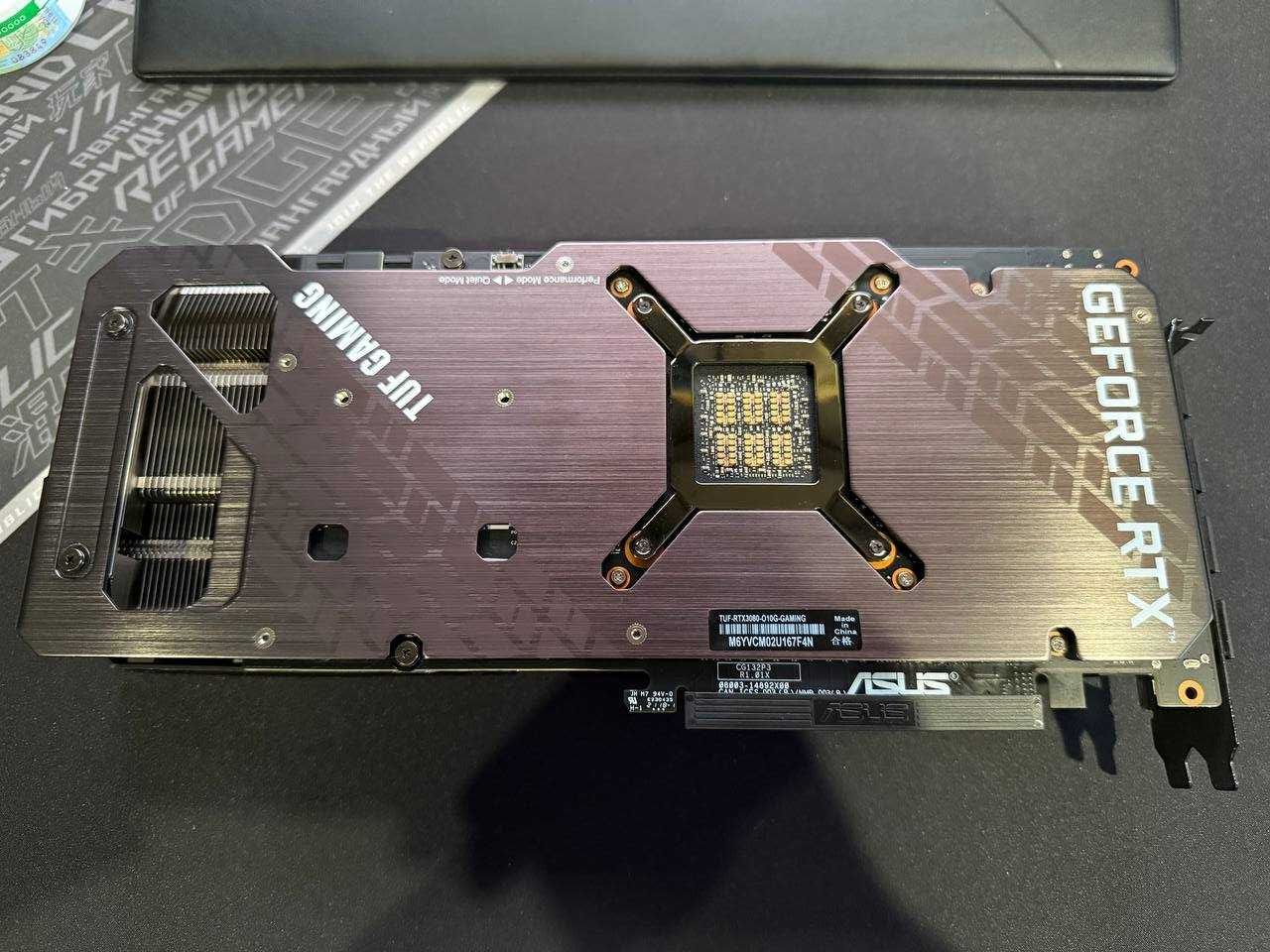 Відеокарта ASUS TUF RTX 3080 10GB GDDR6X