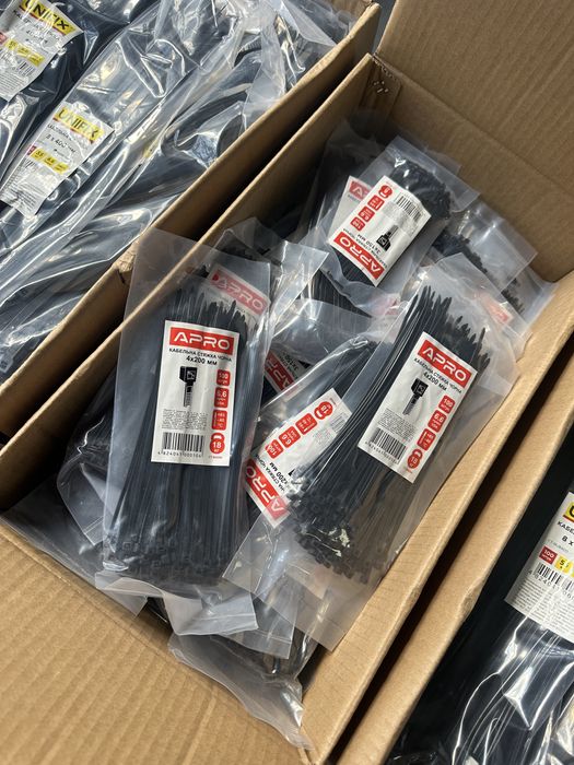 Стяжки пластикові кабельні UNIFIX / APRO . Кращі ціни!