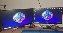2x monitor 240hz 1ms + uchwyt OKAZJA