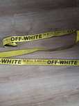 Pasek OFF-WHITE żółty
