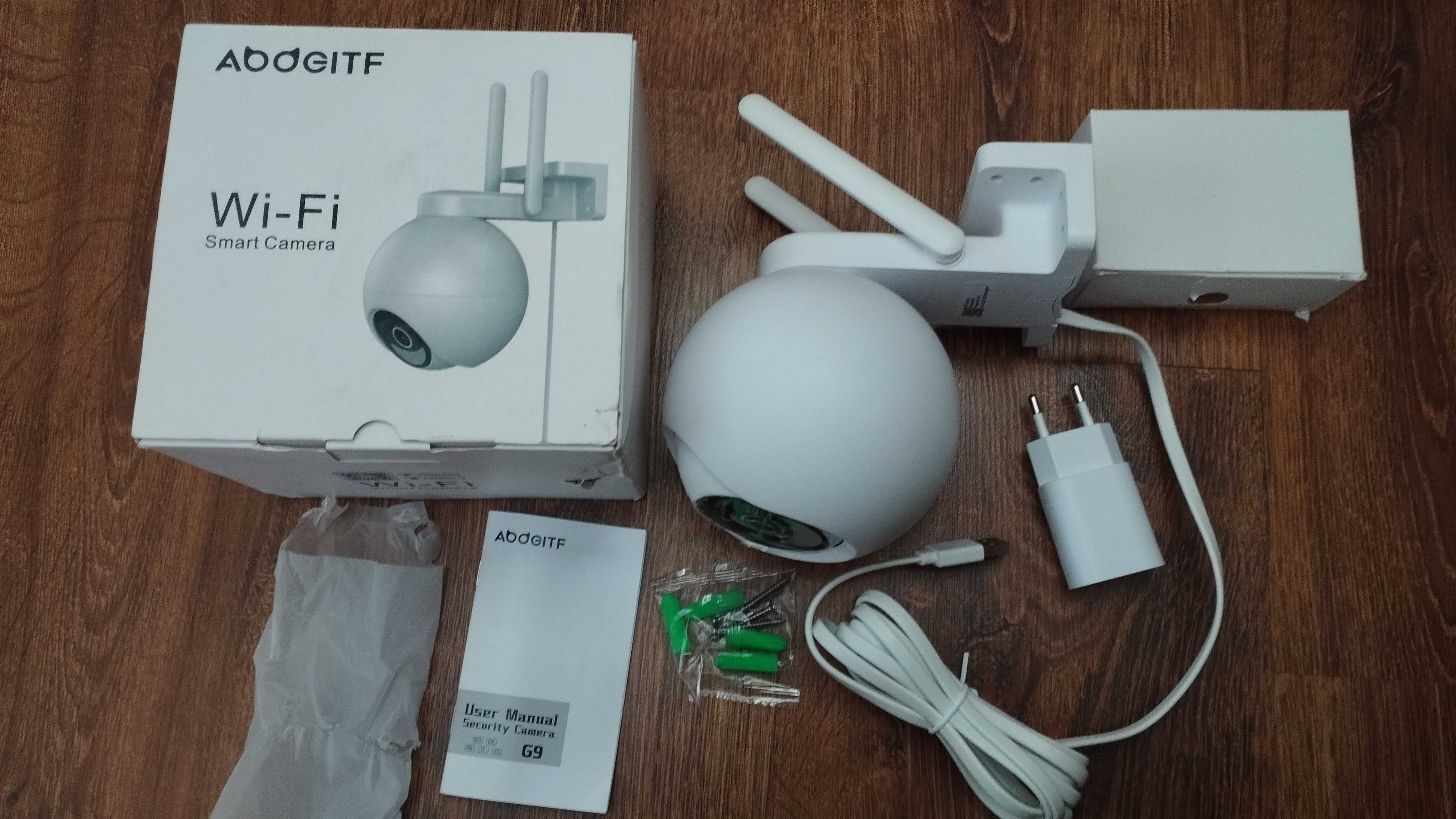 Зовнішня Wi-Fi камера безпеки AOOGITF 2K. 3 MP.